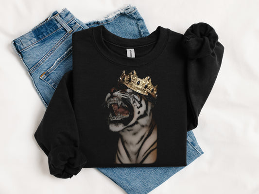 Custom tiger grillz sweatshirt pre order