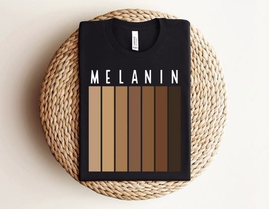 Pre-order melanin short sleeve T-shirt