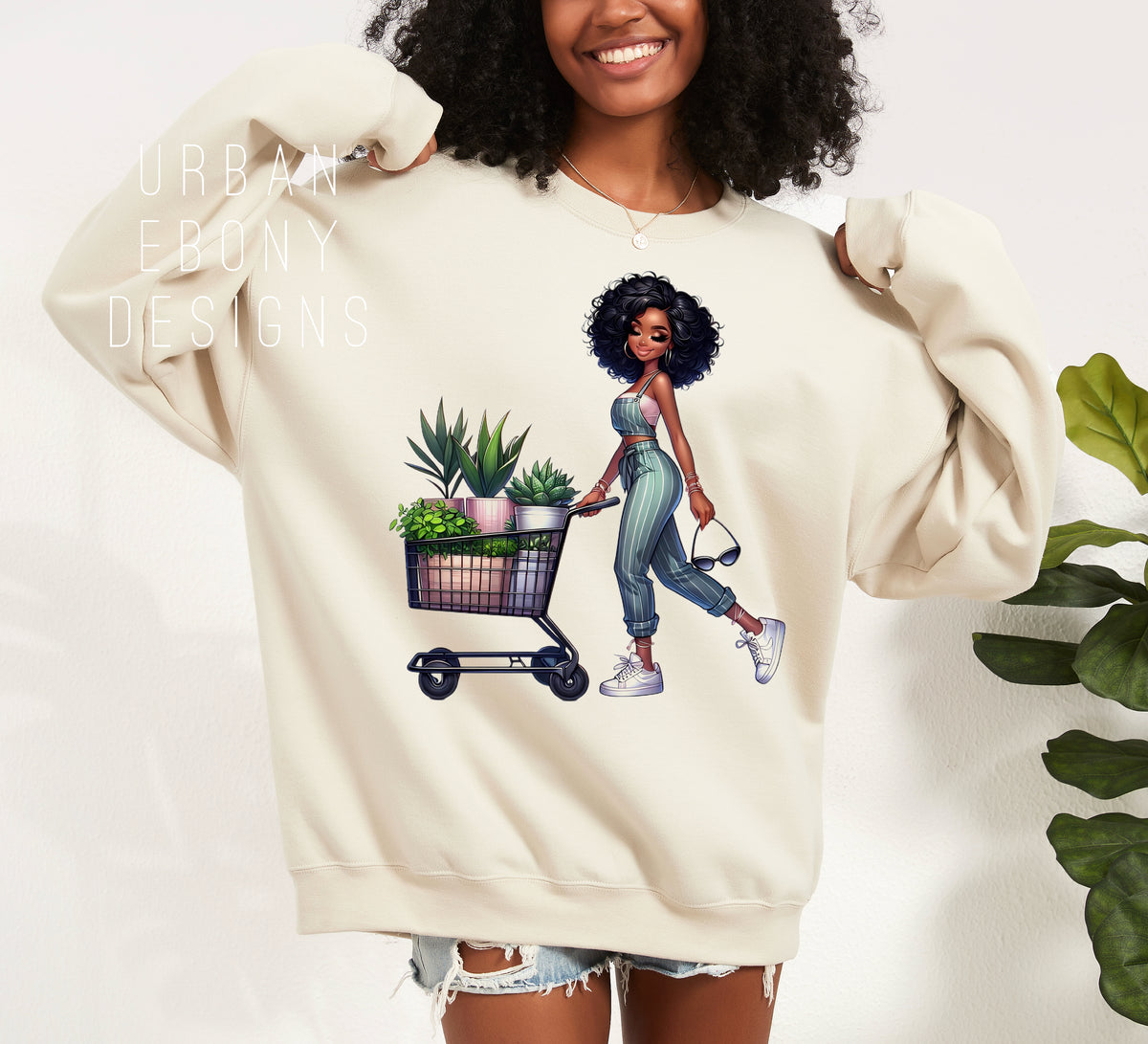 Plant girl sweatshirt pre order