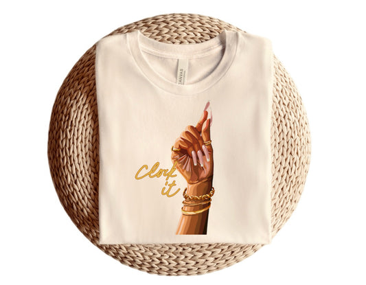 Clock it short sleeve pre order