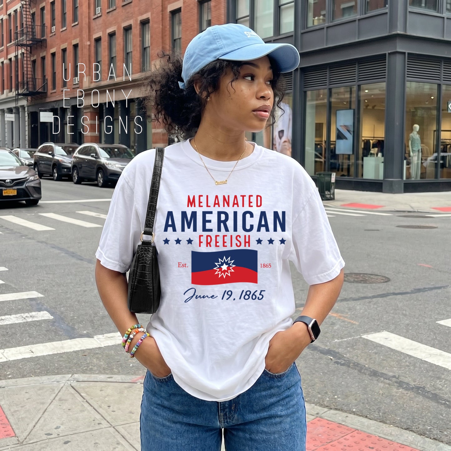 Melanated American T-shirt Pre-Order