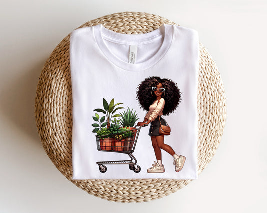 Plant gurl T-shirt short sleeve